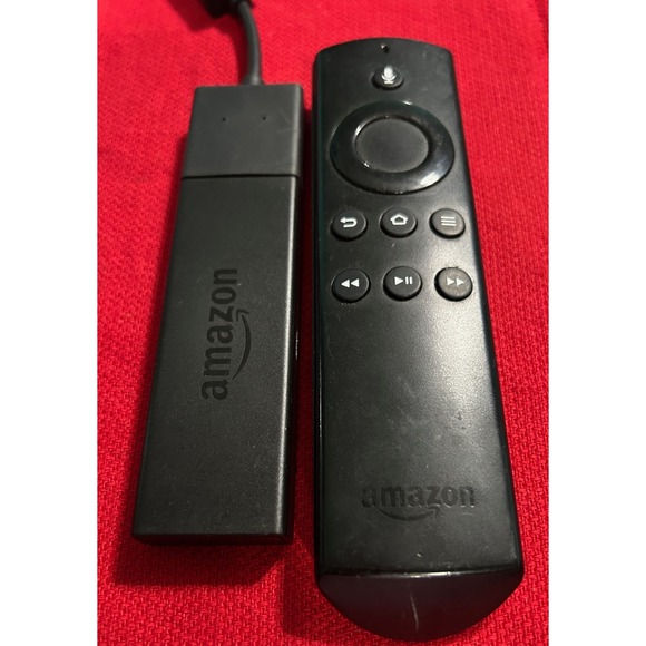 Amazon Fire TV Stick Model LY73PR CE0984 Black With Remote Control Not Tested - Picture 10 of 11